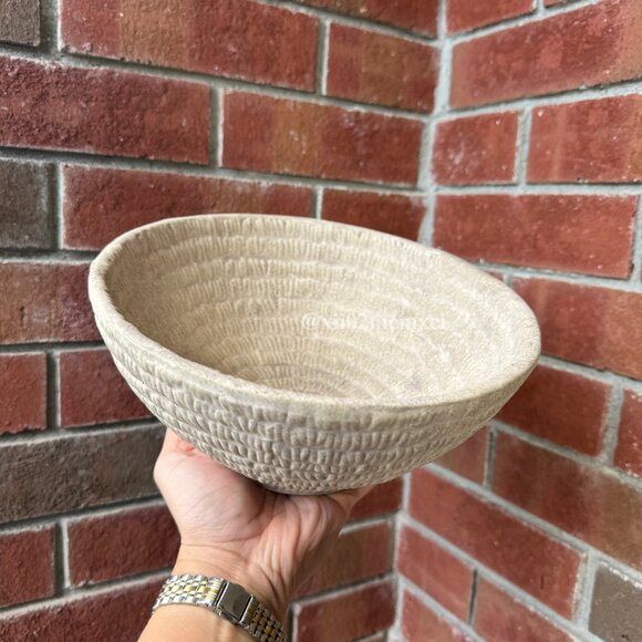 TARGET THRESHOLD STUDIO MCGEE CERAMIC TEXTURED BOWL - Picture 1 of 5